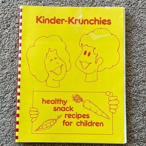 Kinder-Krunchies healthy snack recipes for children recipe book, COPY